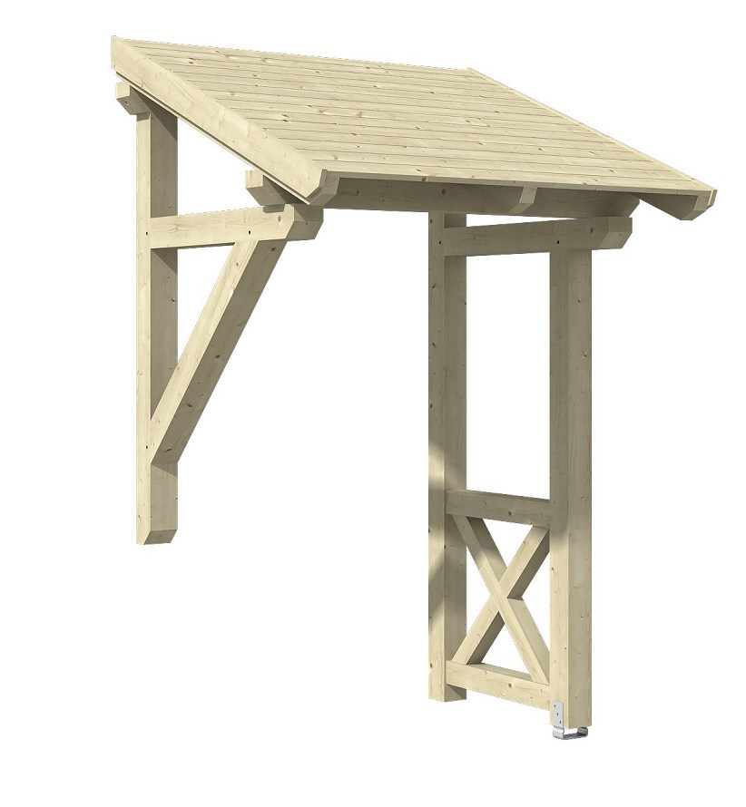 Vordach Holz Haustürvordach