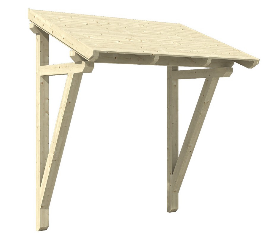 Vordach Holz Vordachbausatz